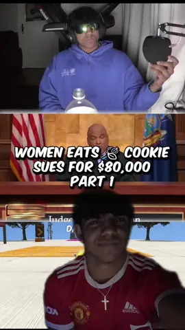 Part 1! Women Falls Off Shelf After Eating Cookie & Sues for $80,000 😱 #fyp #court #judge #america #dailycourt 
