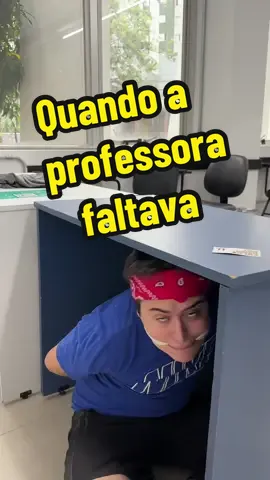 Como é na escola de vocês? 😂