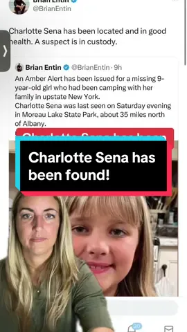 Charlotte Sena has been found! She was located and is in good health and a suspect is in custody! #charlottesena #moreaulakestatepark #missing9yearold #missing 