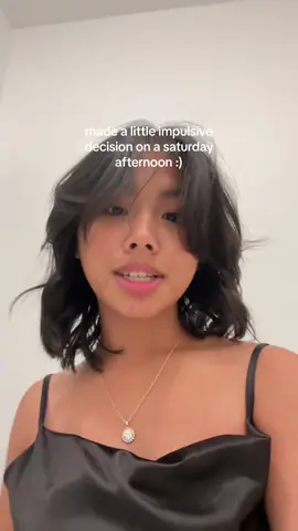 idk how i feel about it yet, but HOW do you style this😭  — i asked for a shorter hair, with layers and curtain bangs by the way  #newhair #haircut #hairtransformation #hairtransition #newhaircut #newhairstyle #shorthair #shorthairstyles  - #collegeinfluencer #nanoinfluencer #collegecreator #femalecreators #influencer 