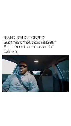 #batman #superman #flash #blackguydrivingcar #veryfast #car #bigfastcar 