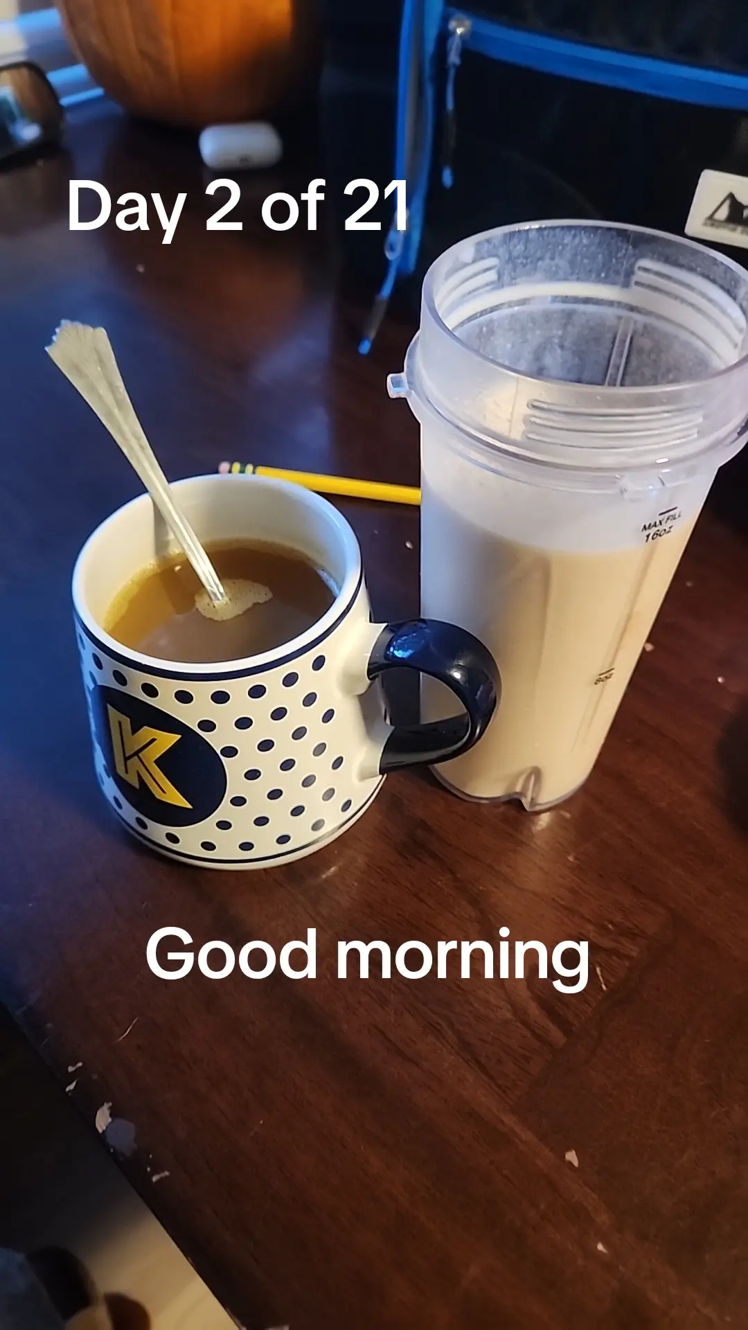 Good morning...but first my energy tea and nutrition shake.🙏🏾🙌🏾Thanking God for another day. #fyp #energytea #burns80to100caloriesperserving #best defense #madrainaloe #simplyprobotic #raspberryteaconcerate 