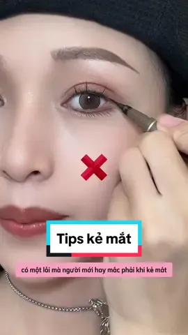 Tips kẻ mắt cho người mới #nghienkemat #kemat #Eyeliner #reviewlamdep 