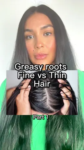 If your hair gets greasy at the roots very quickly, you think you have fine or thin hair, and you’re experiencing hair loss this video is for you! ✅ #finehair #thinhair #hair #haircare #hairgrowth #hairgrowthtips #LearnOnTikTok #fyp 