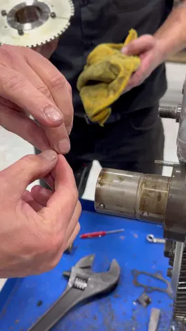Another disaster - the faulty design in a duramax engine with the crankshaft timing dowel pin and how we correct it #autoshop #machineshop #duramax #enginebuild 
