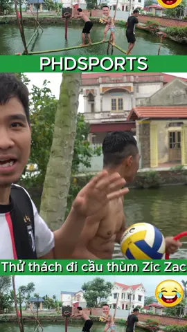 Thử Thách Đi Cầu Thùm phần 2 #cauca #caunoihay #phdsports #lamdep #nhanvatchinh