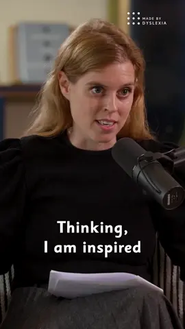 We are thrilled that HRH Princess Beatrice has chosen to do her FIRST podcast with us! This episode teaches us that when dyslexics get the support we need from teachers who are trained to understand our Dyslexic Thinking skills, we can and will succeed. Listen at https://apple.co/3P2uX6m #LessonsInDyslexicThinking #dyslexia #princessbeatrice 