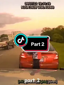 Lady flees from Traffic Stop - Slams into box truck splitting car in half! (Arkansas State Police) part 2 #cops #copsoftiktok #copsontiktok #police