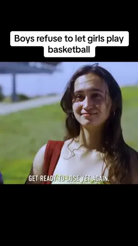 Boys refuse to let girls play basketball