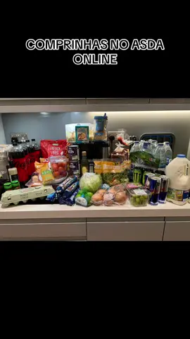 Comprinhas no ASDA online 🛒 🛍️ #asda #mercado #brasileirosemlondres #imigrantesbrasileiros #asdaonline #comprinhas @Asda 