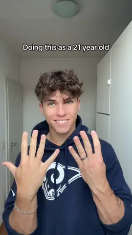 How many finger did you put down? 