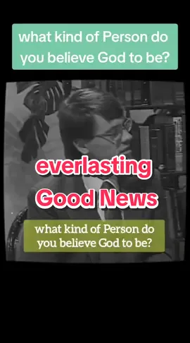 What kind of Person do you believe God to be? #goodnews #truth #truthaboutgod #godisgood #gospel 