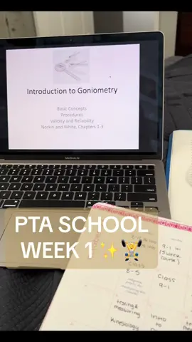 First week of class 🥳 We have gone over so much! Cant wait to learn more about this amazing profession  #PTAMonth #cohort2024 