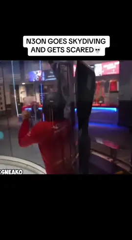 N3ON GOES SKYDIVING AND GETS SCARED💀 #n3on #n3onclips #n3on2k #foryoupage #fyp #fypシ #fypシ゚viral #foryou #xyzabc 