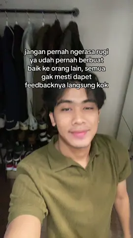 diibaratin aja kayak nanam pohon yg berbuah, kalo ditanamnya sekarang kan gak mungkin besoknya langsung berbuah