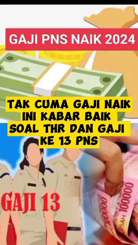 tak cuma gaji naik ini kabar baik soal THR dan gaji ke 13 PNS#info #edukasi 