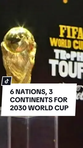 The 2030 FIFA World Cup will be hosted across six nations and three continents. Spain, Portugal, Morocco, Argentina, Uruguay and Paraguay will combine to host the tournament across Europe, Africa and South America. But why, and more importantly, how? #fifaworldcup #2030worldcup #football #spain #portugal #morocco #argentina #uruguay #paraguay #fifa #10football #10newsfirst 