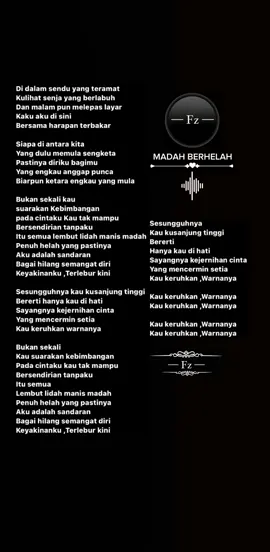 #ASSALAMUALAIKUM #ZIANA_ZAIN_MADAH_BERHELAH🤍Fz#qouteslagudanlirik_fz💚 #lagudanlirik_fz💚 #lagudanlirik_fz #laguartismalaysia💚 #lagucoverviraltiktok💚 #lagucoverviraltiktok💚🤍 #lagucoverviraltiktok💚🤍fz #laguviraltiktok💚🤍 #qoutesfz #qoutes_fz💚 #qoutesfzyed #qoutes_fz #jiwa_fz #fz_jiwa_muzik #suara_fz #fz_jiwa_muzik_full_trending #original_fullsongs_fz❤ #original_fullsongs_fz #laguartiswanitamalaysia💚#ziana_zain🤍Fz#Madah_Berhelah🤍Fz#lagunostalgia_fz #lagulagend_fz #lagueveergreen_fz💚🤍 #laguevergreen_fz #lagujiwang_fz #lagukenanganfz #lagukenanganfzyed 