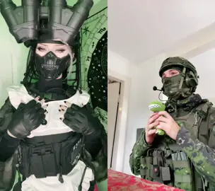 #duet with @NumberTwo  a single mom who works two jobs #cod #airsoft #cosplay #tactical #tacticalgear #tacticalcosplay #tacticalwomen #callofdutycosplay #maskcosplay #callofdutyoc #callofduty #tacticalcosplayer 