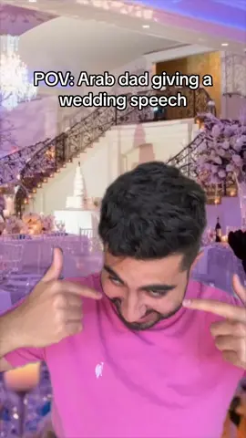 Can’t wait for my dad’s speech 😬 #arab #ArabTikTok #immigrantparents #relatable #wedding 