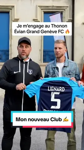 Tres heureux de rejoindre l’ambitieux projet de Thonon Évian Grand Genève FC en National 2 ✍️🙏⚽️