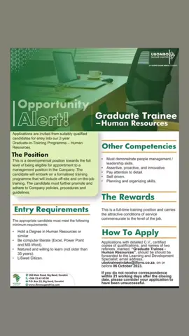 Latest Vacant Positions in South Africa..Job Seekers Apply Now!! Check More Daily Opportunities on our Site: www.approvedjobz.co.za 