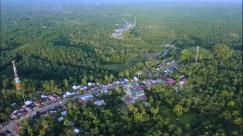akhirnya bisa lihat kampung sendiri dari atas, Batang lapu, Pasaman barat #dji #drone #pasbar #cinematic 