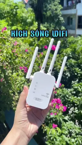 Cục kích sóng khuếch đại tín hiệu wifi AP Pro V2 4 râu - Phủ sóng đến từng ngóc ngách trong gia đình của bạn