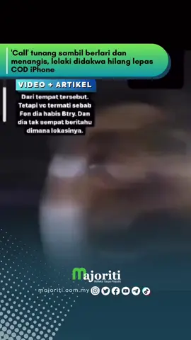 Semoga Muhammad Daniel Haikal dalam keadaan selamat dan segera ditemui.. kesian family dan tunang menanti.. klik link untuk artikel dan video penuh #cod #iphone #ipong #tular #tunang #hilang #call #ibusaudara #keluarga #videocall #vc #baterihabis #pasangan #trendingnewsmalaysia #beritaditiktok  