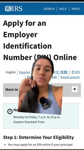 So these exact steps to get your TAX ID/EIN number for free! #einnumber #businessowner #taxidnumber 