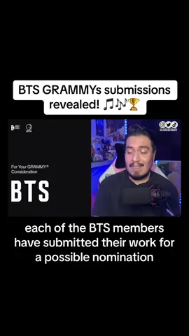 BTS grammys submissions for possible nominations! #fyp #foryou #bts #btsarmy #grammys #awards #gay #kpop 