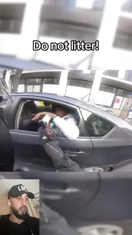 English citizen gets caught littering!