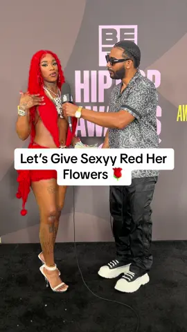 Lets give @Sexyy Red her FLOWERS! 🌹 Our good sis has had an amazing year in Hip Hop and will be performing at the #HipHopAwards for the very first time! 👌🏾🔥 #sexyyred #hiphop #FYP #blackgirlmagic #blackgirlsrock #BET