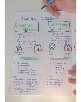 RESPIRATORY ACIDOSIS & ALKALOSIS #nclex#nclexreview#nursing#nclexprep#nclextips#acidbasebalance#healthcare#indiannurses#nclexstudying #nclexquestions #nclexresults #nclexpn#nursingfoundation#nursingstudent#nclexpass#nclexresult#nclexnextgen#nclexalert#nclexresources 