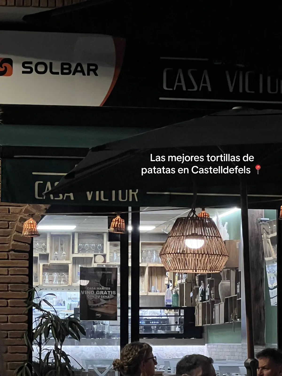 CASA VICTOR en Castelldefels (super recomendable) 📍📍 #tortilladepatatas #castelldefels #barcelona #planes #fyp #parati 