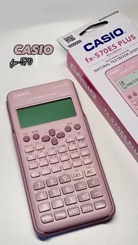 Must have for students who loves pink 💗#fyp #casiofx570esplus #pinkcalculator 