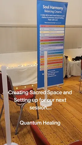 Creating Sacred Space and Setting up for another session with Sarah Williams as she takes us through raising our vibration with Quantum Healing Wellness Support Units & her Chakra Healing Creams ❤️ Still time to join us our Autumn Gaia Wellbeing Day! #quantumhealing #healyourself #raiseyourvibe #healingvibrations #raiseyourvibe 