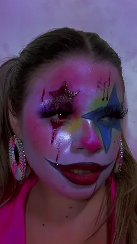 Lo siento, Las voces🤣💙  #makeuphalloween #halloween #makeup #makeuphalloweenideas #harleyquinn #clown #clownmakeup 