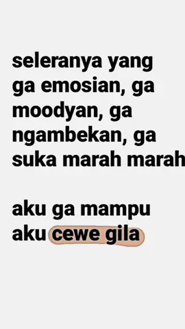 Semuanya akuuuu 🫠