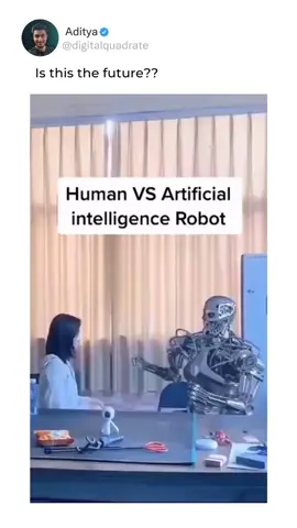 Would the future look like this? 😂☠️ [Ai, technology, tech, robot, human, evolution]