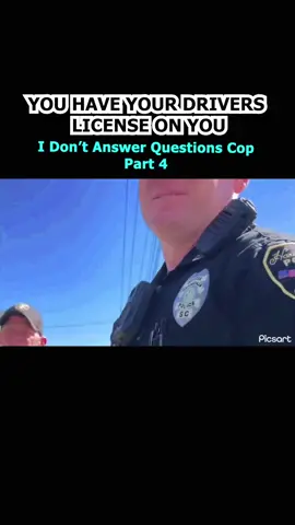 You Have Your Drivers License On You #cop #cops #policeofficer #copsoftiktok #trending #copsontiktok 
