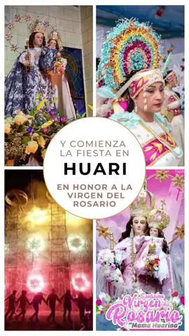 Huari está de fiesta y toda la gente ya se embarcó rumbo a celebrar a su Santa Patrona, Mamá Huarina.