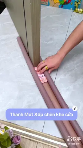 Thanh Mút Xốp chèn khe cửa #mutxopchenkhecua #xopchenkhecua #xopchencua #dodunggiadinh #xuhuong #tienichcuocsong 
