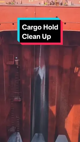 Cargo hold clean up day! Bulk carriers carry cargo and the cargo hold requires cleaning between deliveries. The cleaning ensures there is no contamination in the next cargo delivery, maintaining the specification of the cargo for the cargo owners. If you are seeking your next seafarer contract, visit https://ecrewingonline.com and set up your profile. Sail the seas to your next opportunity! #seafarerslife #maritimelife #shippingjobs #fyp #maritimetrade #crewplus #maritimecrewing #crewingonline #seawomanjobs #seamanjobs #maritimejobs #traveltheworld #ecrewingonline 