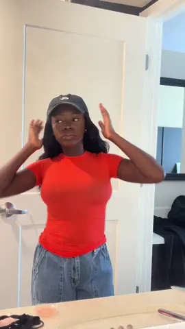 This is going to be my favorite T-shirt because of how ✨good✨it makes my mombod look🥰 @SKIMS #skimstshirt #fitseverybody #falloutfits #lightmakeup #grwmmakeup #skimsshirt #comewithmetolunch #skims #fyp #kimkardashian #darkskinmakeup #fitbody #lunchwithme #naturalmakeup #brightundereyemakeup #OOTD #momtok #weekendtrip #fallfashion 