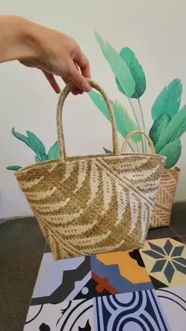 Our Dahon is a new addition to our collection. Regular for 2,000. Petite for  1,800. Front and back design😊#ManangJuday #tikogbags #buribagsph #wovennotpainted #banigbags #locallymade 