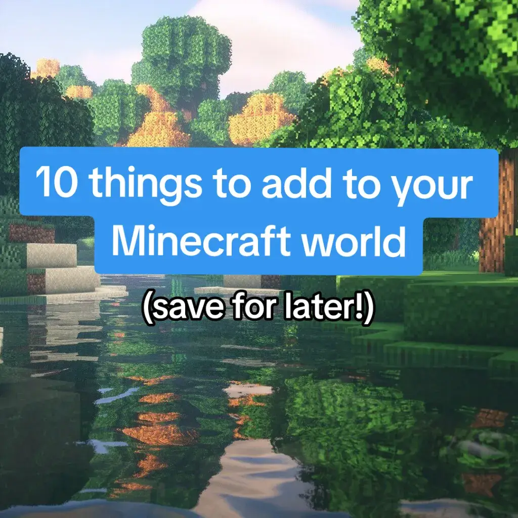 I hope you like these :) #Minecraft #minecraftbuilding #buildideas #fyp 
