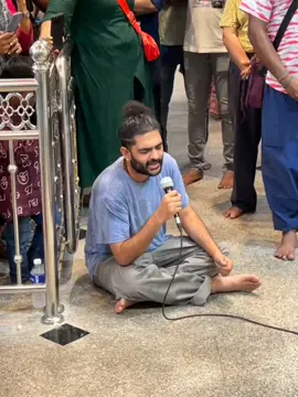 Soulful melodies echoing through the sacred Batu Caves: an unforgettable devotional performance by the one and only, Sid Sriram Video Credit : TikTok @Tinagaran_nair
