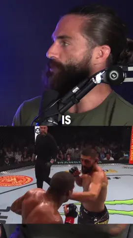 Do you guys think he’s right? 🤔 lets talk about it in the #comments  (dont forget to follow for more sports entertainment content) #UFC #tko #WWE #khazmatchimaev #seanstrickland #boxing #fighting #pressure 