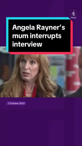 Labour’s deputy leader Angela Rayner gets a phone call from her mother during an interview with Paul McNamara. #labour #conservatives #politics #election  #channel4news